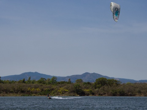 Recuerdo de La laguna al lado de Olbia