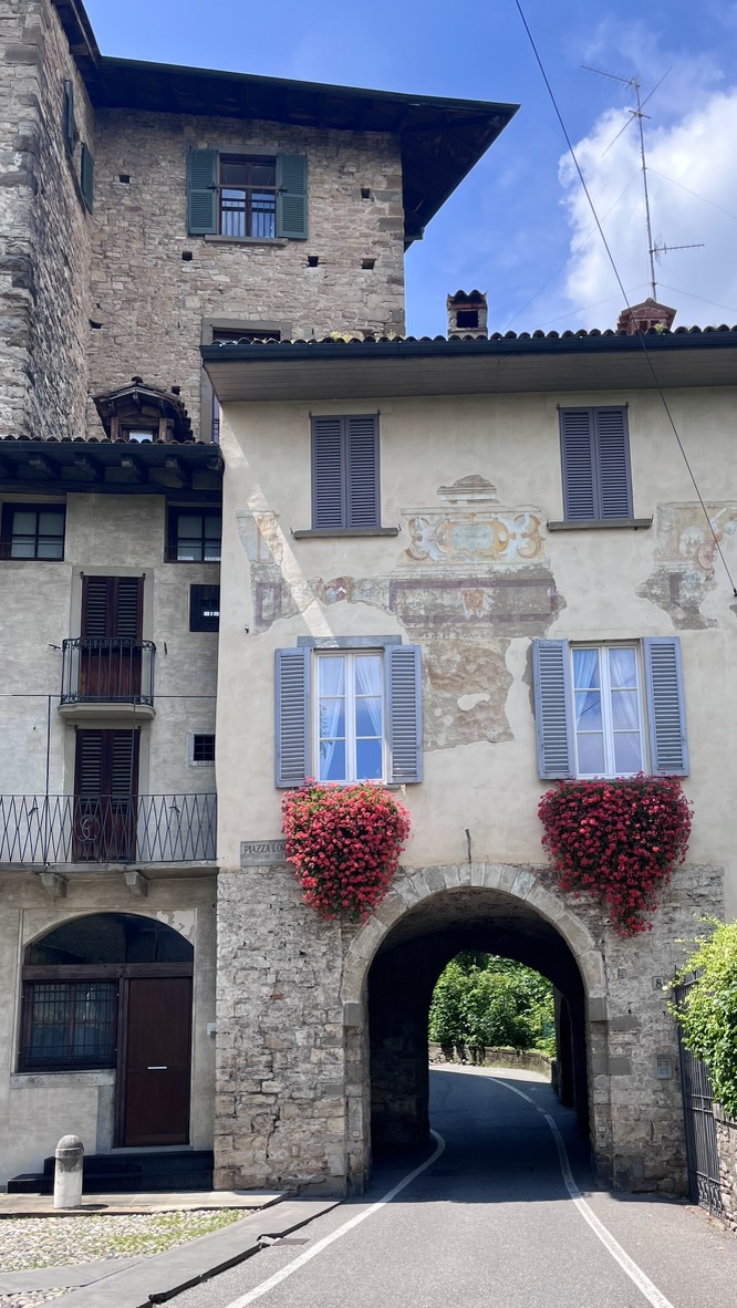 Recuerdo de Bellano, cerca del lago de Como