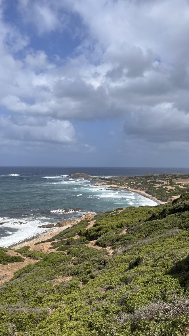 Recuerdo de Al sur de Cerdeña, atravesando Sant Antioco