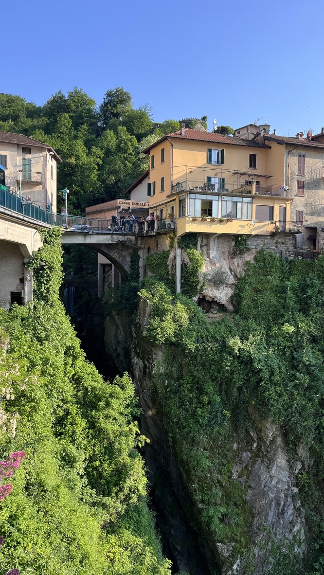 Recuerdo de Bellano, cerca del lago de Como