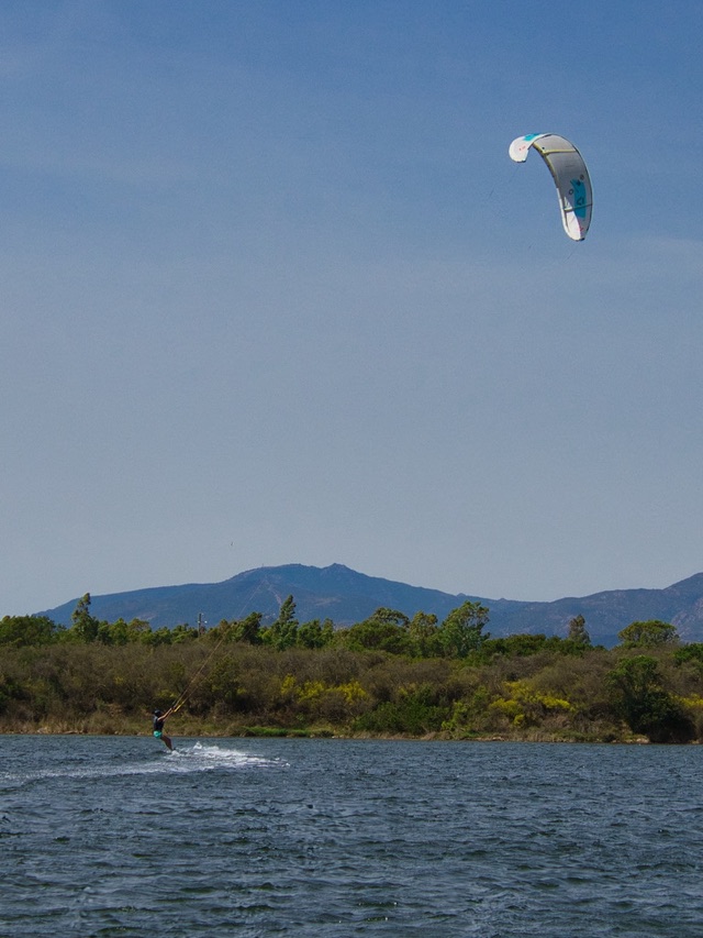 Recuerdo de La laguna al lado de Olbia