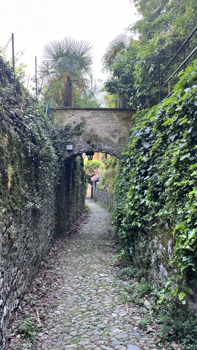 Recuerdo de Bellano, cerca del lago de Como
