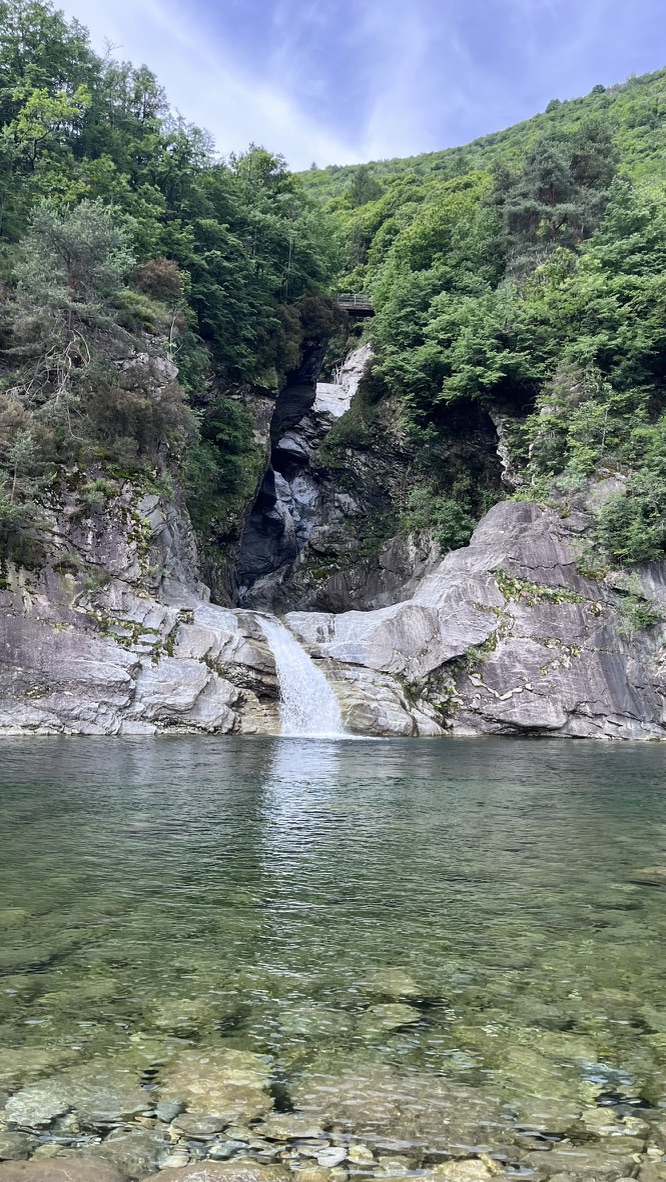 Recuerdo de El lago de Mezzola