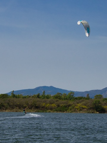 Recuerdo de La laguna al lado de Olbia
