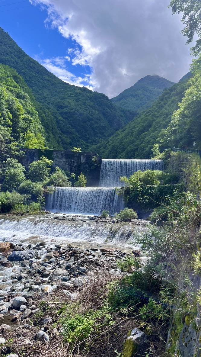 Recuerdo de El lago de Mezzola
