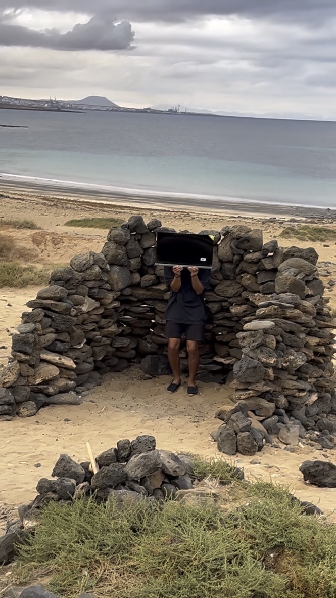 Portada de La parcela en la playa de las Caletillas, FuerteventuraPark